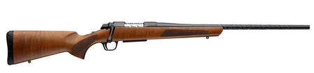 Browning 035848211 AB3 Pro Hunter Full Size 243 Win 5+1 22" Matte Blued Spiral Fluted Threaded Barrel, Matte Blued Steel Drilled & Tapped Receiver, AAA Dark Maple Fixed Stock