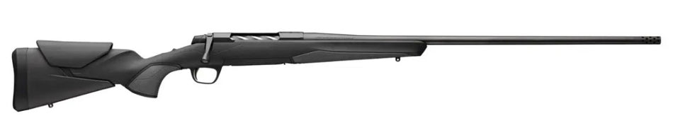 Browning 0360032006 X-Bolt 2 Hunter Full Size 22 Creedmoor 4+1 22" Matte Black Threaded Barrel, Steel Drilled & Tapped Receiver, Black w/Overmolding Adj Vari-Tech Synthetic Stock, Right Hand