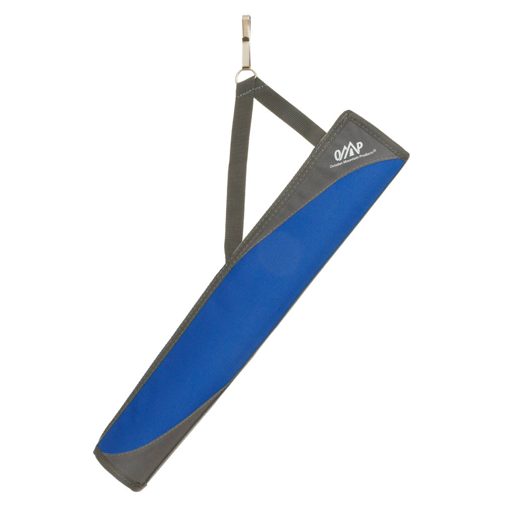 October Mountain No-Spill Arrow Tube Quiver Blue RH/LH