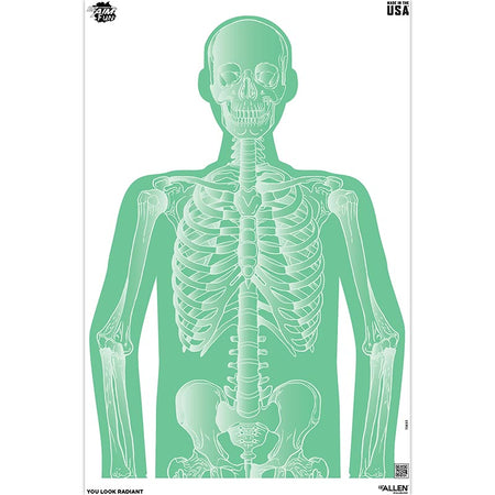 Allen EZ Aim Fun You Look Radiant Paper Target 23x35 Green - 3 Pack