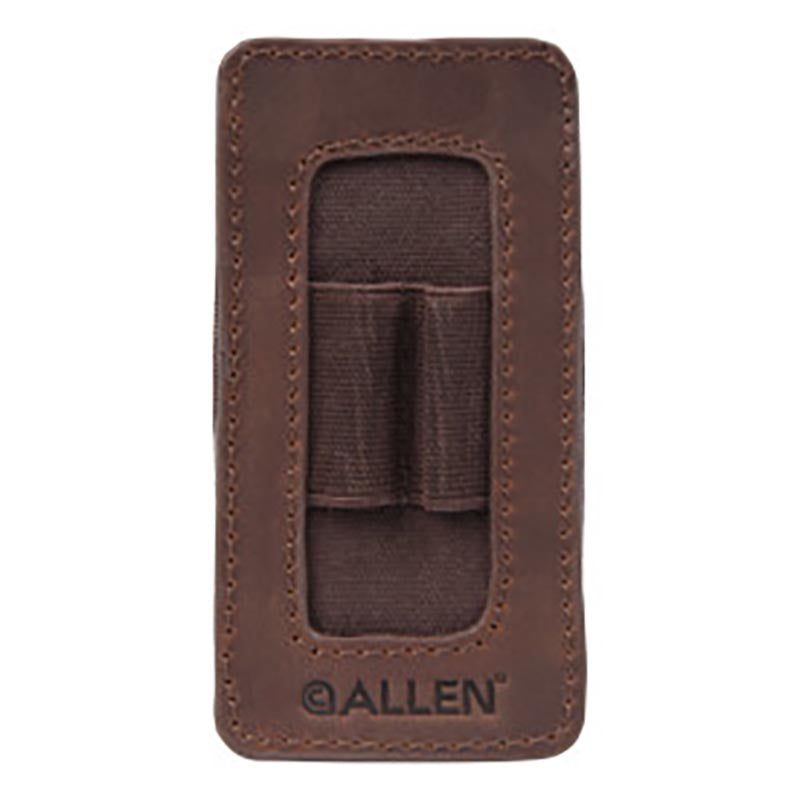 Allen Company Castle Rock Forend Ammo Carrier - Leather Brown
