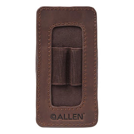 Allen Company Castle Rock Forend Ammo Carrier - Leather Brown
