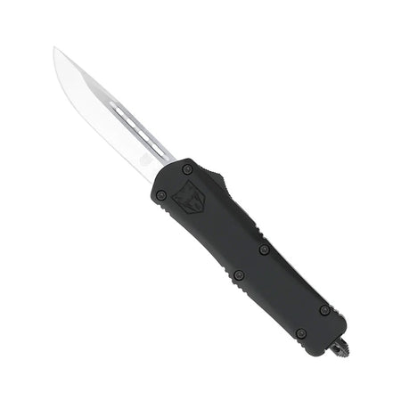 CobraTec Medium FS-3 OTF Knife Black with Glass Breaker