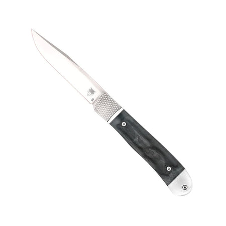 CobraTec Hidden Release Trapper Auto Folding Knife 3.125" Black D2