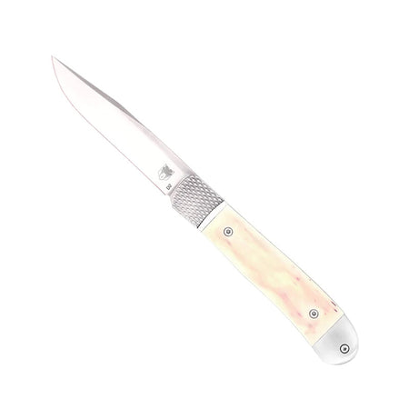 CobraTec Hidden Release Trapper Automatic Folding Knife White