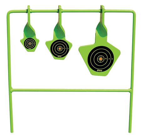SME SMEST22 Rimfire Spinning Steel Target Pistol/Rifle Black/Green Bullseye