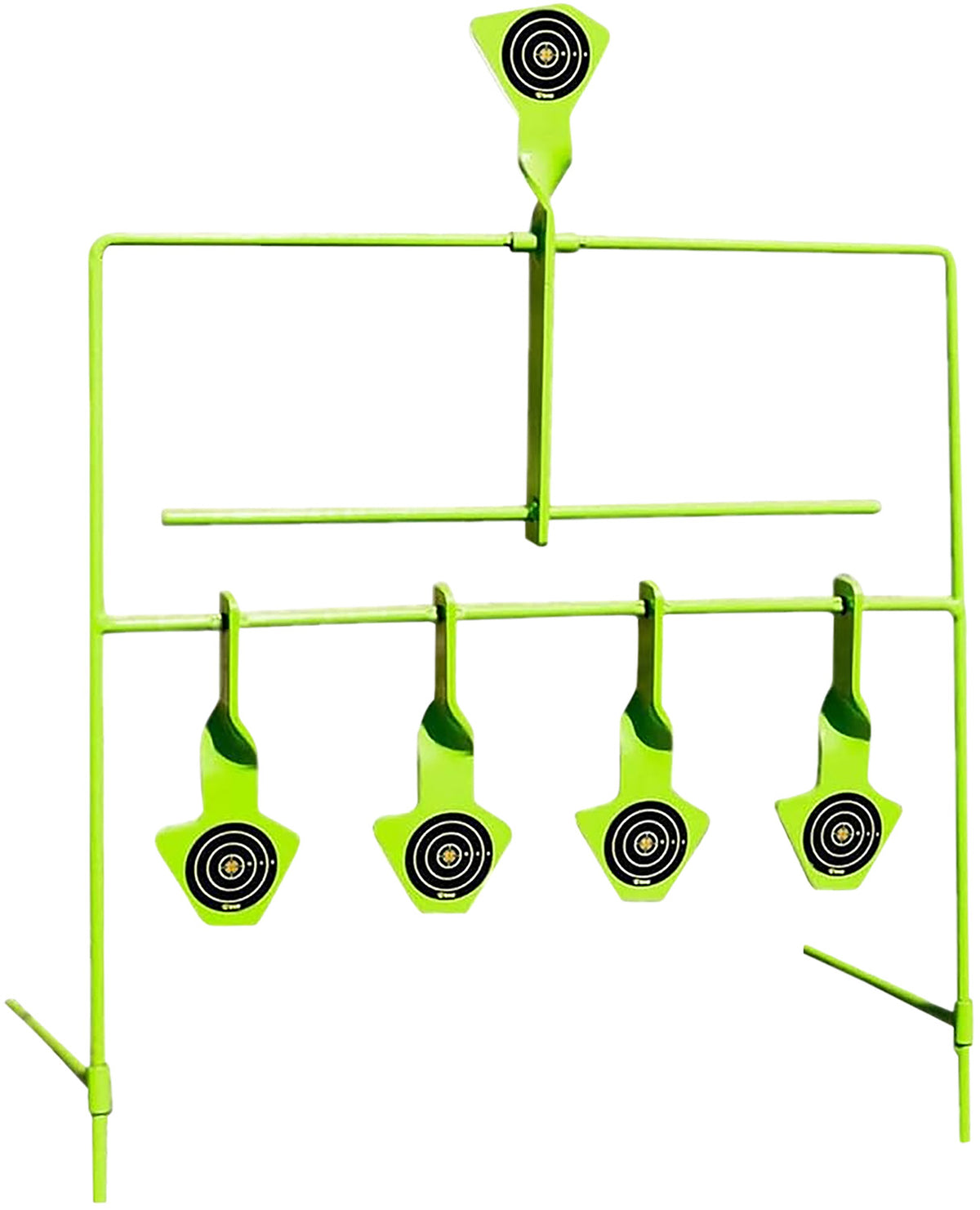 SME SMEST22RES Hands-Free Resetting Rimfire Target System Pistol/Rifle Steel Black/Green