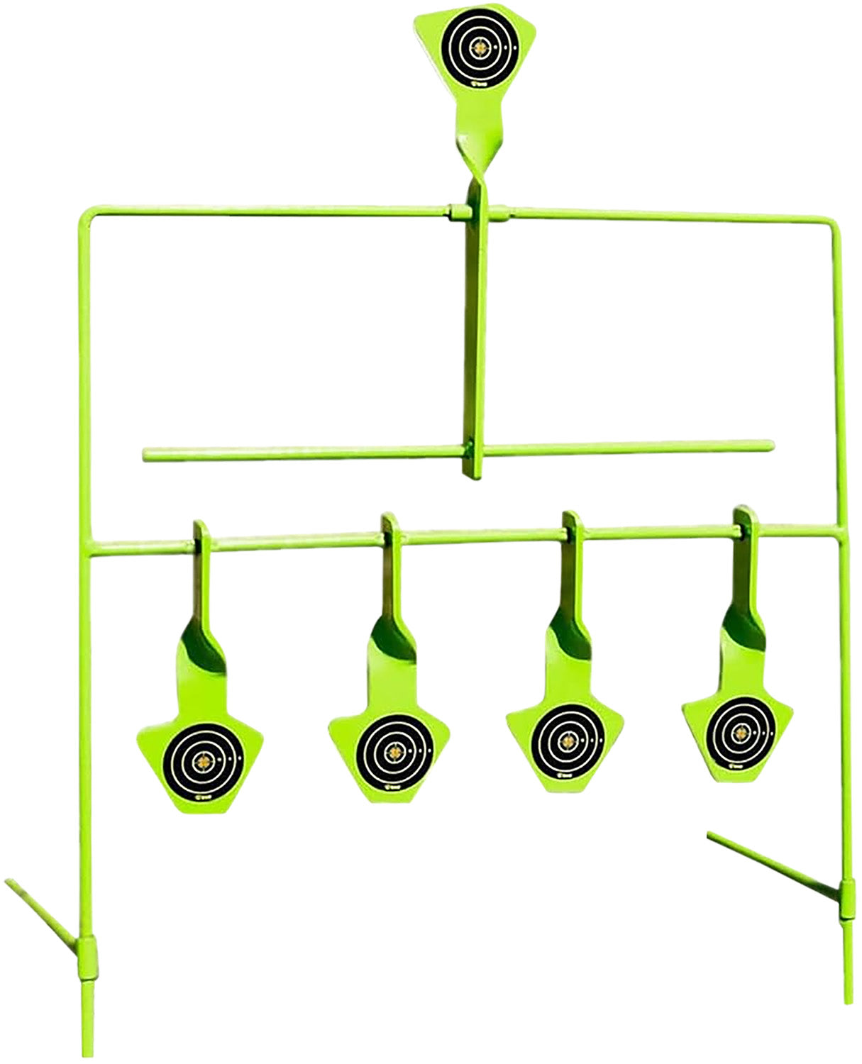 SME SMEST22RES Hands-Free Resetting Rimfire Target System Pistol/Rifle Steel Black/Green
