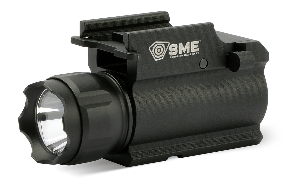 SME SMEWL Rail Mounted Pistol Weapon Light Black 250 Lumens Cree LED