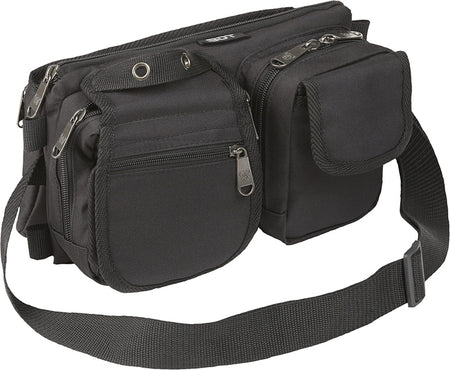 Bulldog Deluxe Satchel Go Bag Waist Pack Black