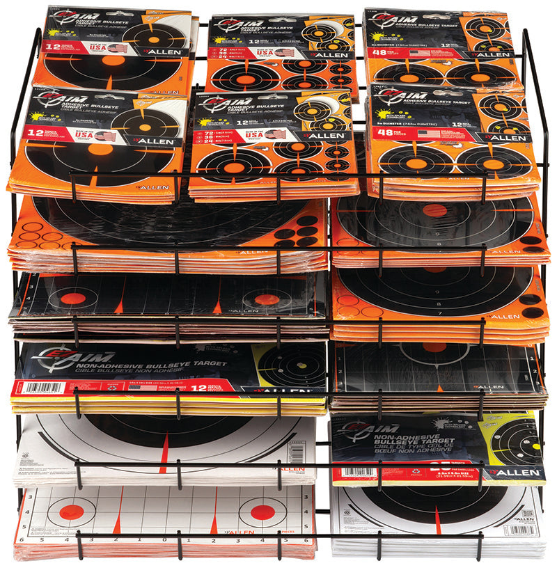 Allen EZ Aim Top 13 Shelf Display Kit 156 Pieces - Drop Ship Only