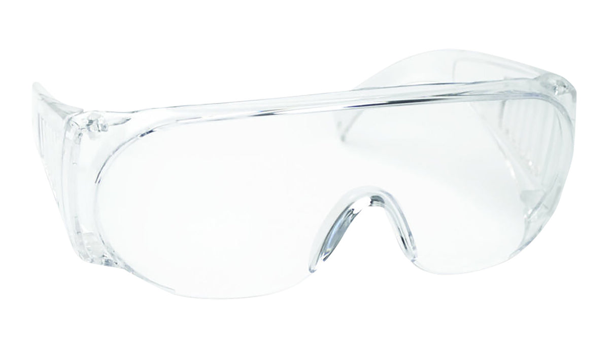Walker's GWPFCSGLCLR Full Coverage Sport Shooting Glasses Adult Clear Lens Clear Frame