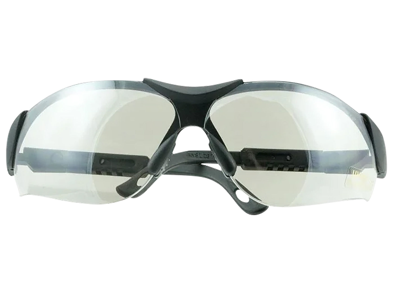Walker's Elite Sport Shooting Glasses - Clear Polycarbonate Lens, Black Frame