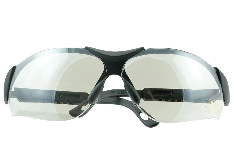 Walker's Elite Sport Shooting Glasses - Clear Polycarbonate Lens, Black Frame