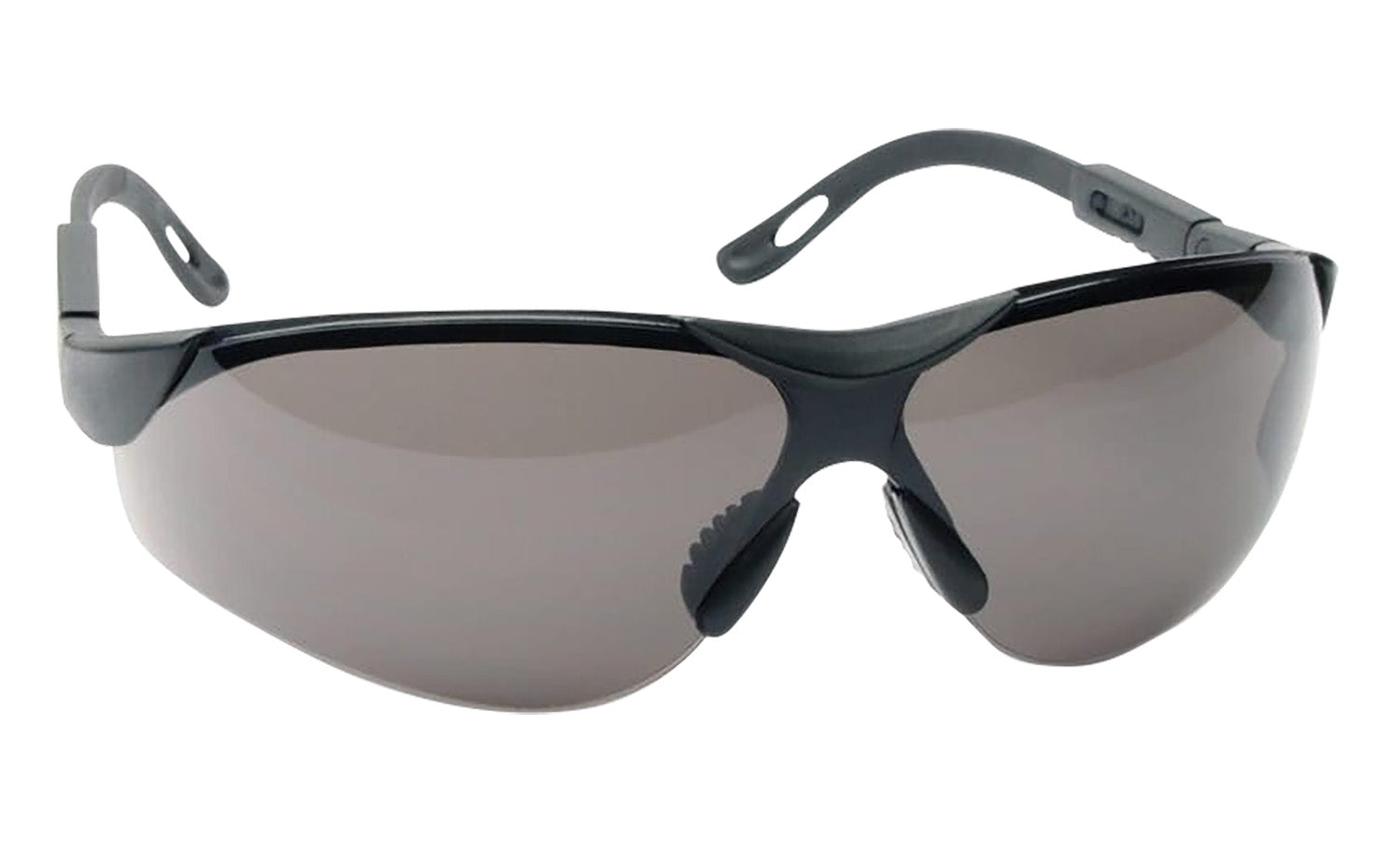 Walker's Elite Sport Shooting Glasses - Gray Polycarbonate Lens, Black Frame
