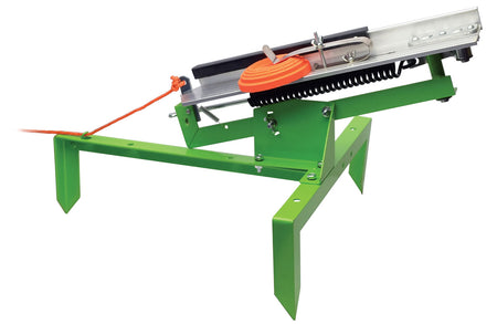 SME SMEFCT Clay Target Thrower Green Spring Loaded Steel/Aluminum Single