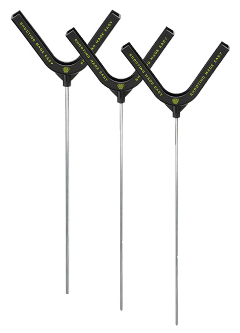 SME SMECTH Clay Target Holder Black Polymer Ground Stake 3 Per Package