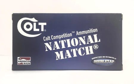 DoubleTap Colt National Match .38 Special 125 gr FMJ ammo