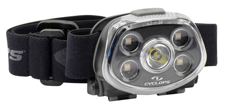 Cyclops CYCHLFXP XP Force Headlamp 350 Lumens Red Green White Cree LED Black 5 Lighting Modes