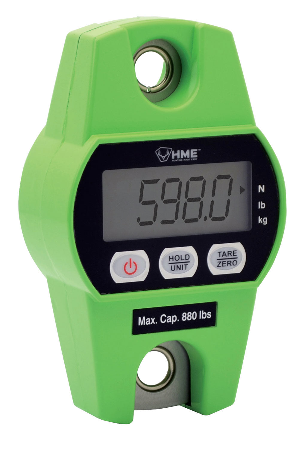 HME Digital Game Scale Green 880 lb Capacity with Tare Function