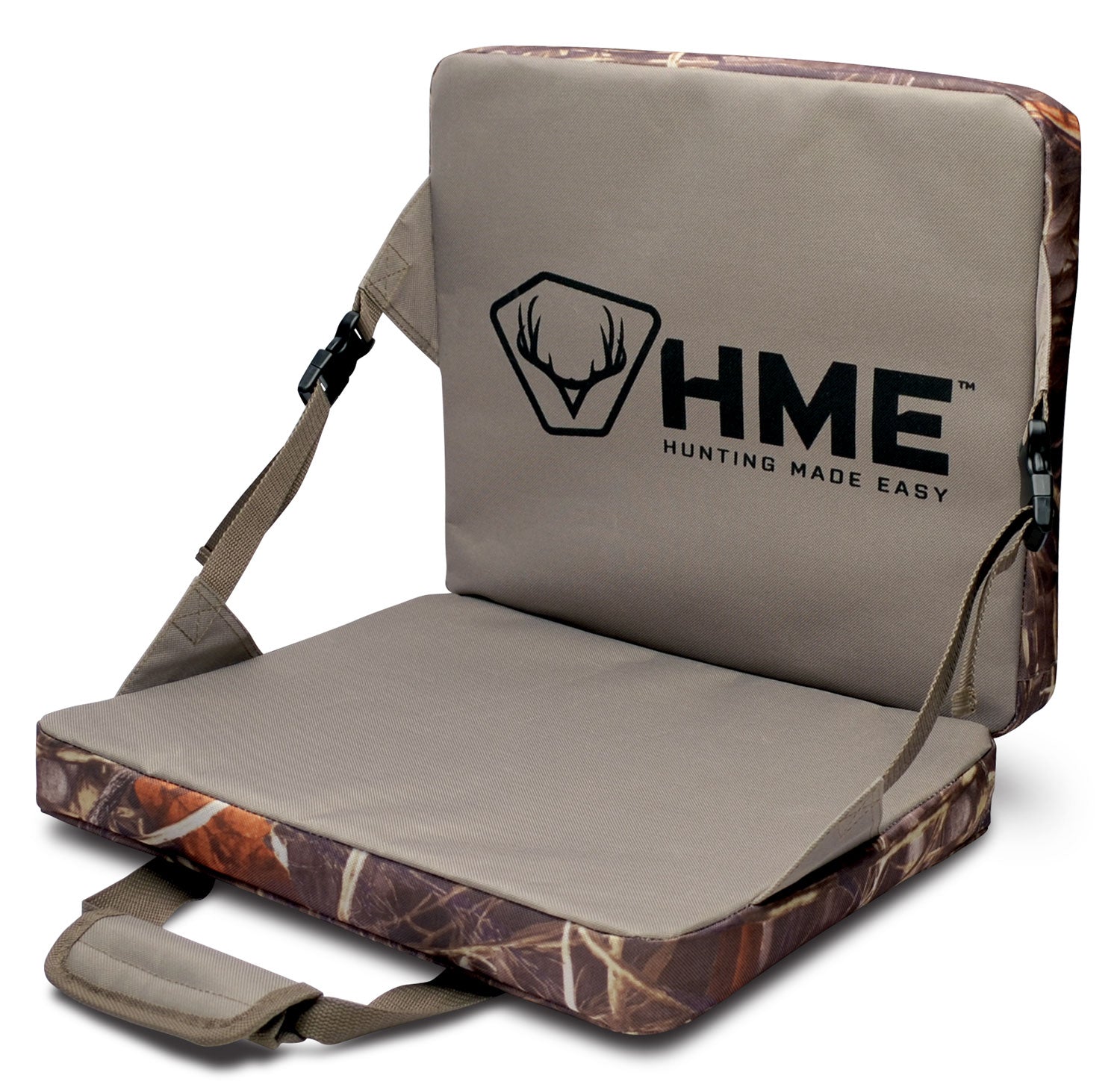 HME Folding Seat Cushion Camo Foam Weather Resistant 1.6 Inch