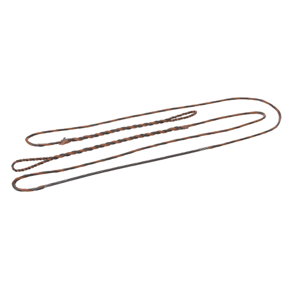 October Mountain Flemish Twist Bow String Brown/Black D97 68 in. AMO