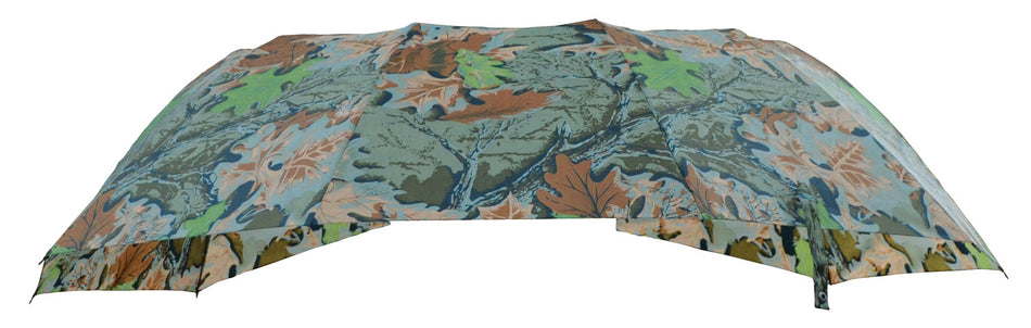 HME Tree Stand Umbrella Camouflage 53 Inch Wide Hub-Style Design