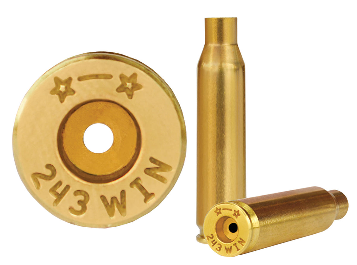 Starline Brass .243 Winchester Unprimed Rifle Cartridge Cases 50 Per Bag