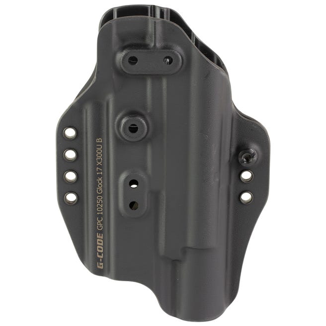 G-Code Prime Carry Holster for Glock 17/47/49 Gen 3-5 with X300u B Black