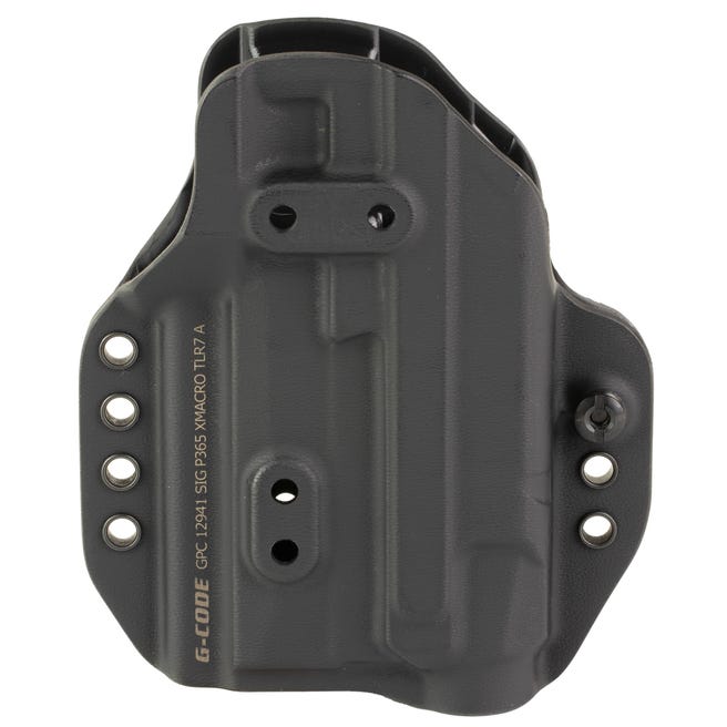 G-Code Prime Carry Holster for Sig P365 Xmacro with TLR7 A Black