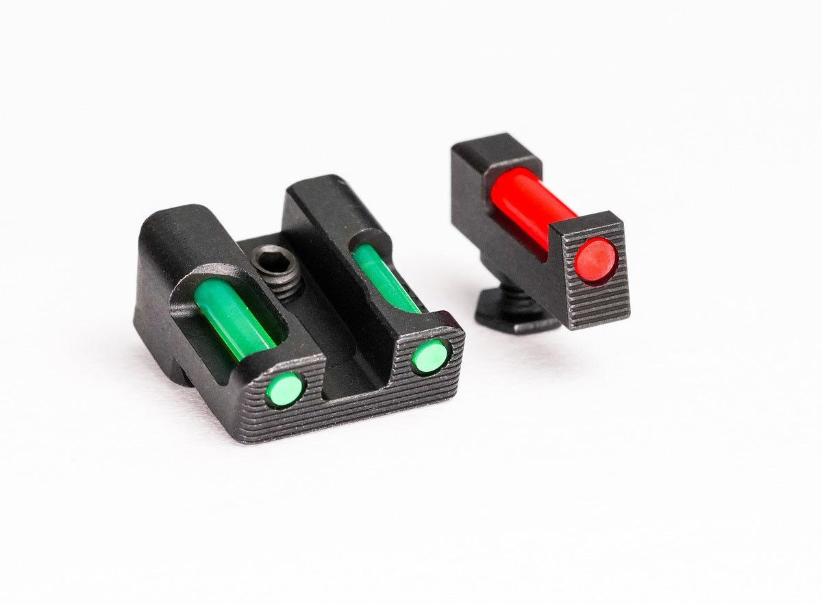 Tag Precision GLOCK Slim TSF TAC Fiber Optic Pistol Sights