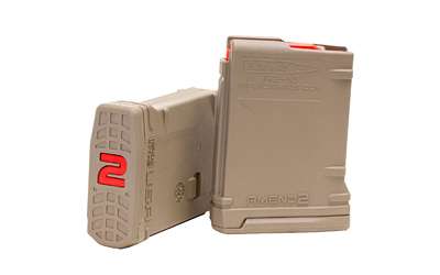 Amend2 M2 5.56mm 10/30 AR-15 FDE Polymer Magazine 10rd Restricted State (50/Case)