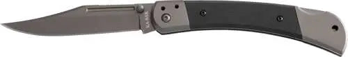 KA-BAR Hunter Folding Knife 3.875" Clip Point Blade Black G10 Grip with Pocket Clip