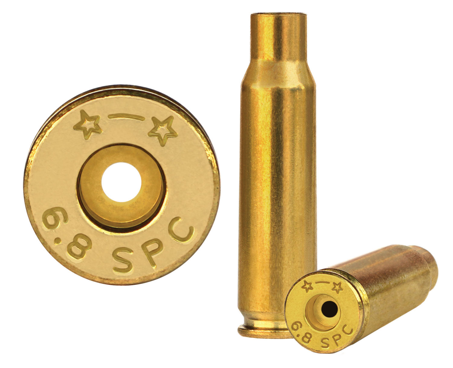 Starline Unprimed 6.8mm Rem SPC Rifle Brass Reloading Cases 50/Bag