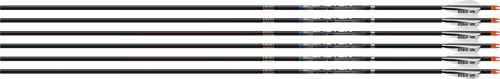 Easton Sonic 6.0 Match 500 Arrows with 3" AAE Hybrid Vanes 6-Pack