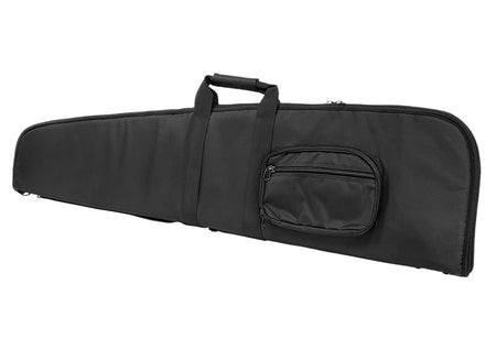 NcStar CVS290652 VISM Rifle Case Black PVC Nylon with High Density Foam Padding & Double Zippers