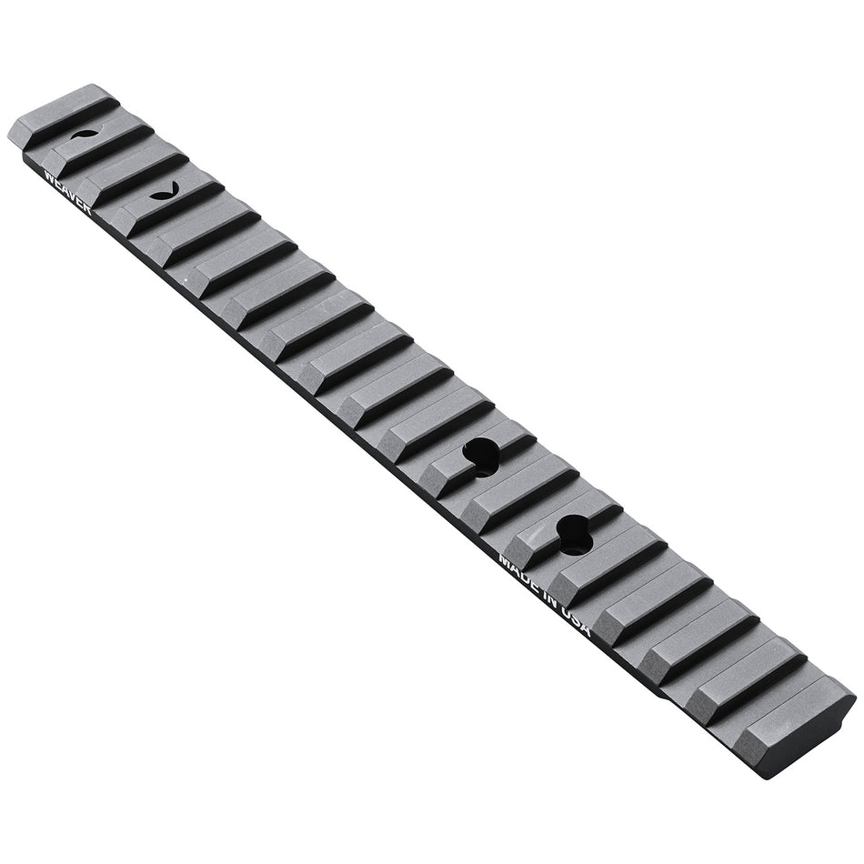Weaver 99470 Extended Multi-Slot Picatinny Base Black Anodized for Tikka T3x Long Action