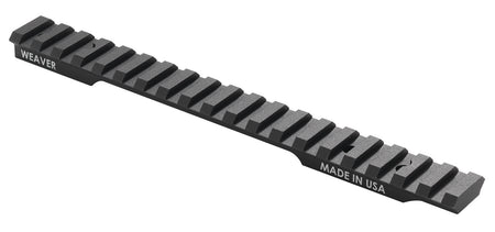 Weaver 99472 Extended Multi-Slot Picatinny Base Black Anodized for Browning AB3 Long Action