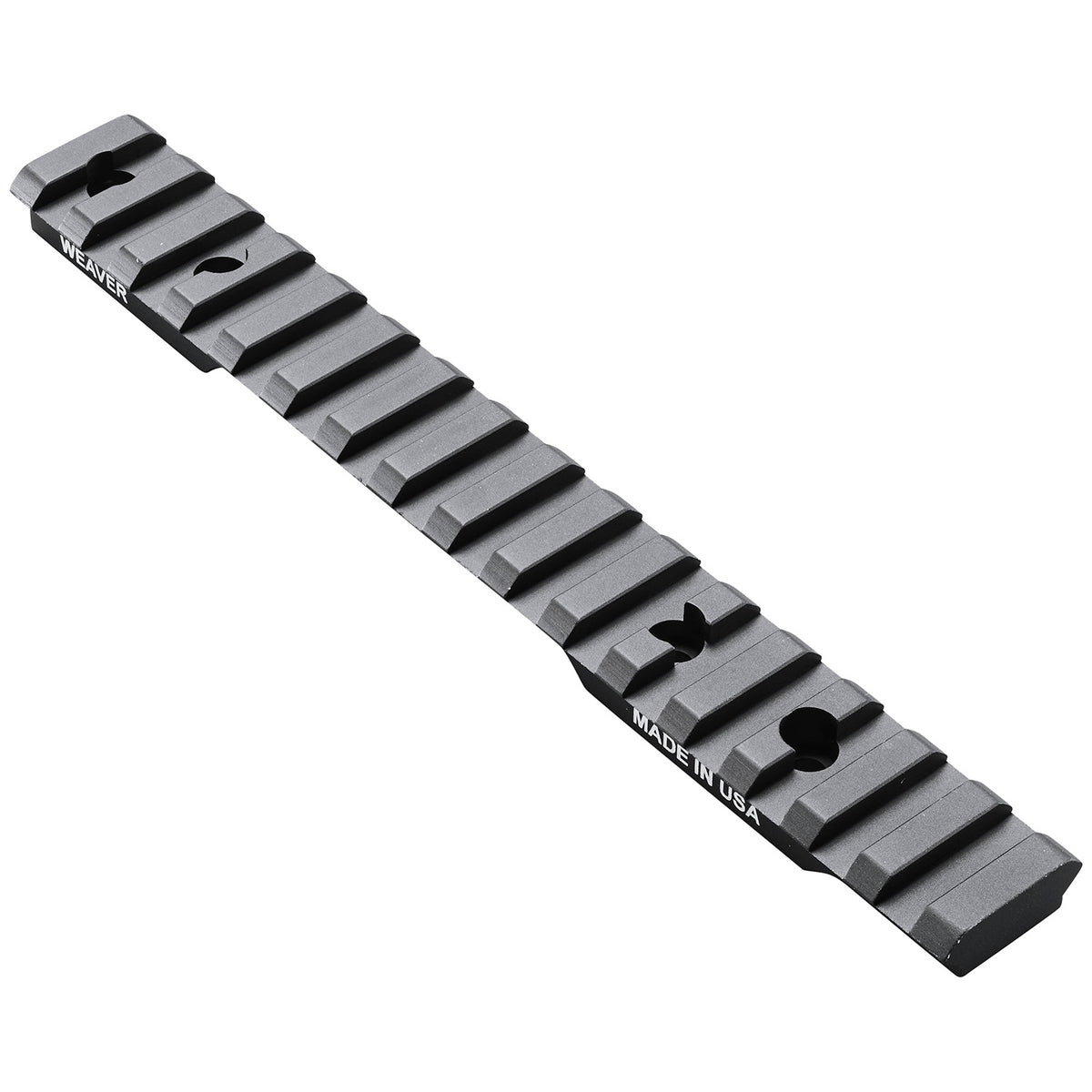 Weaver 99473 Extended Multi-Slot Picatinny Base Black Anodized for Browning AB3 Short Action