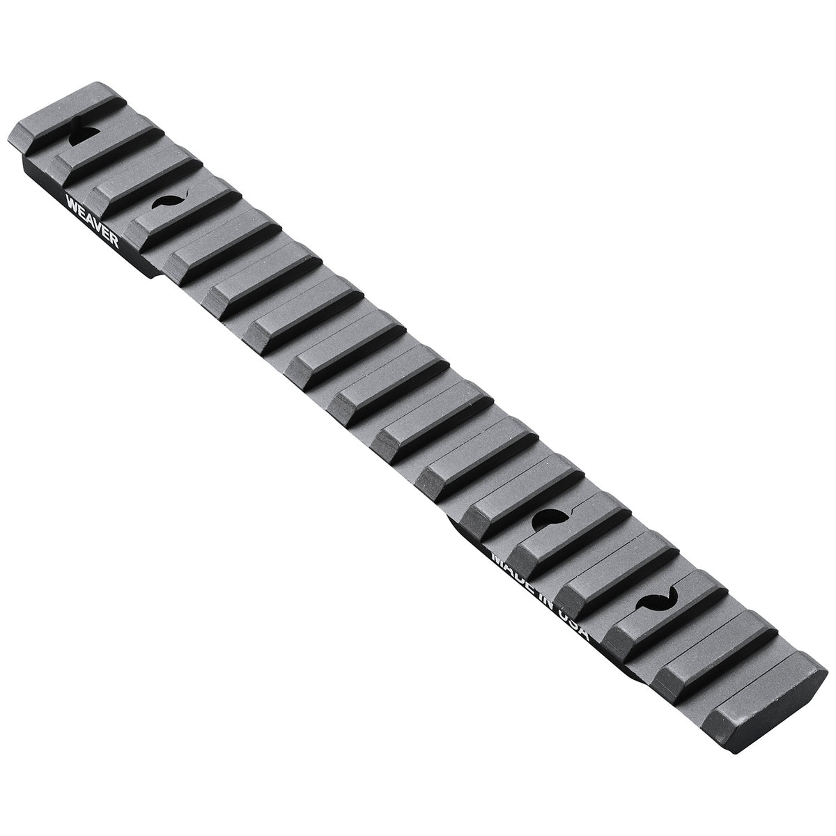 Weaver 99481 Extended Multi-Slot Picatinny Base Black Anodized for Winchester 70 Short Action