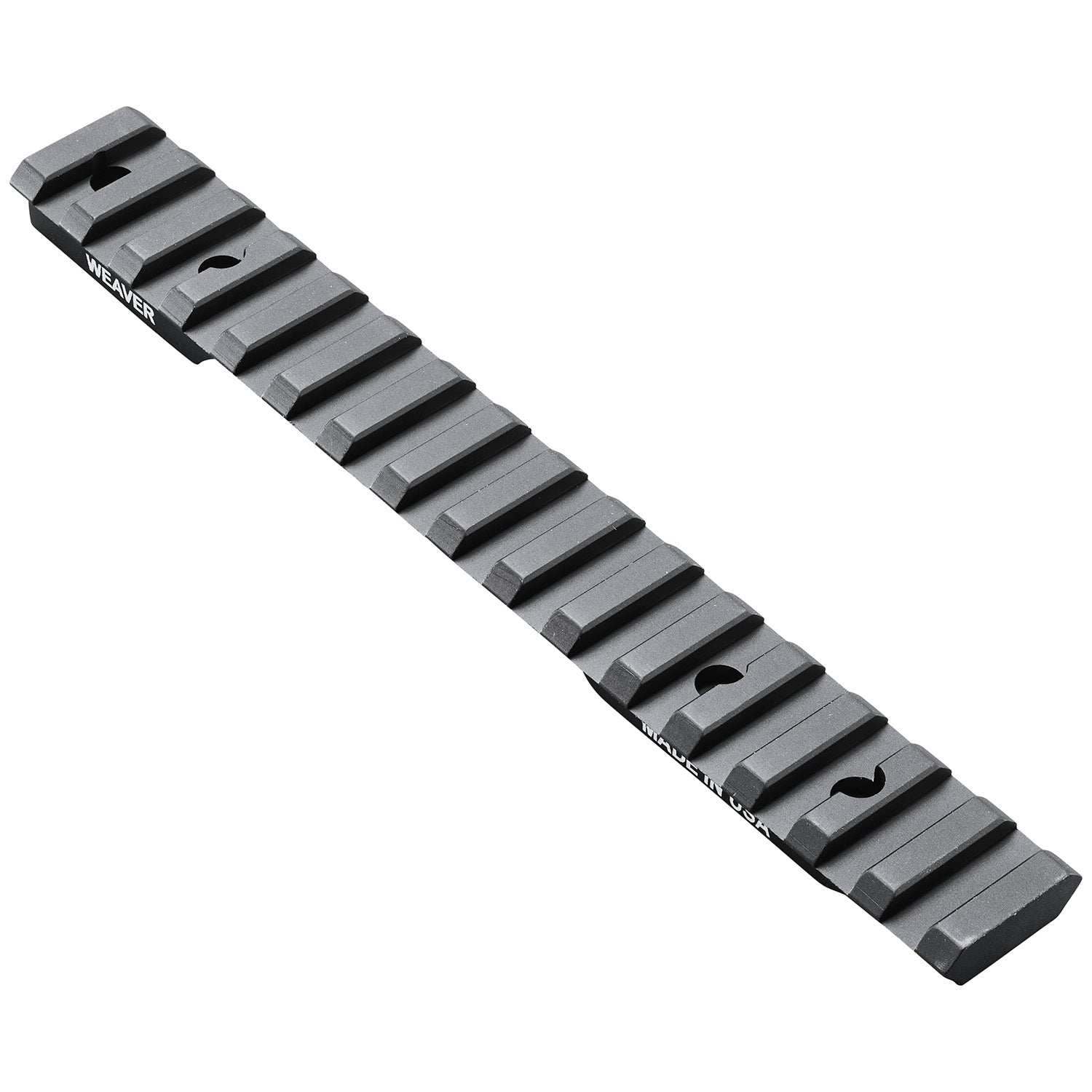 Weaver 99481 Extended Multi-Slot Picatinny Base Black Anodized for Winchester 70 Short Action