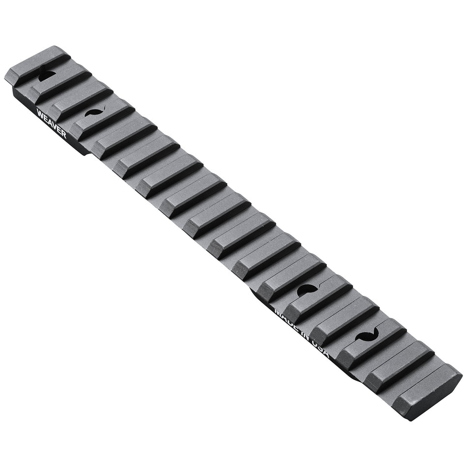 Weaver 99481 Extended Multi-Slot Picatinny Base Black Anodized for Winchester 70 Short Action