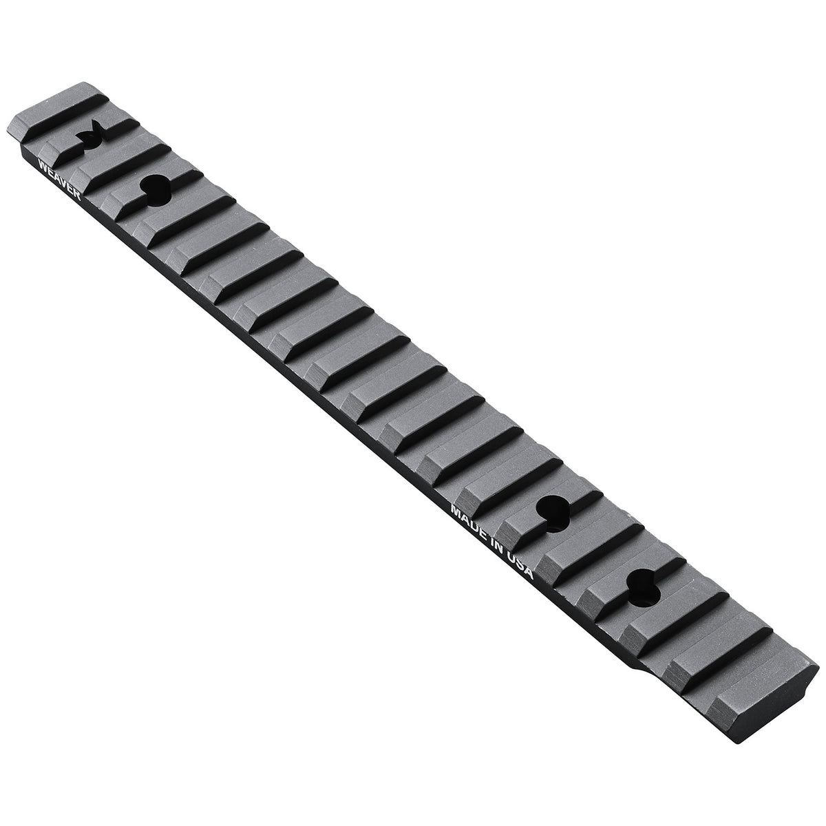 Weaver 99487 Extended Multi-Slot Picatinny Base Black Anodized for Savage Axis