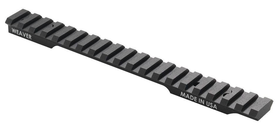 Weaver 99488 Extended Multi-Slot Picatinny Base 20 MOA Black Anodized for Savage Axis