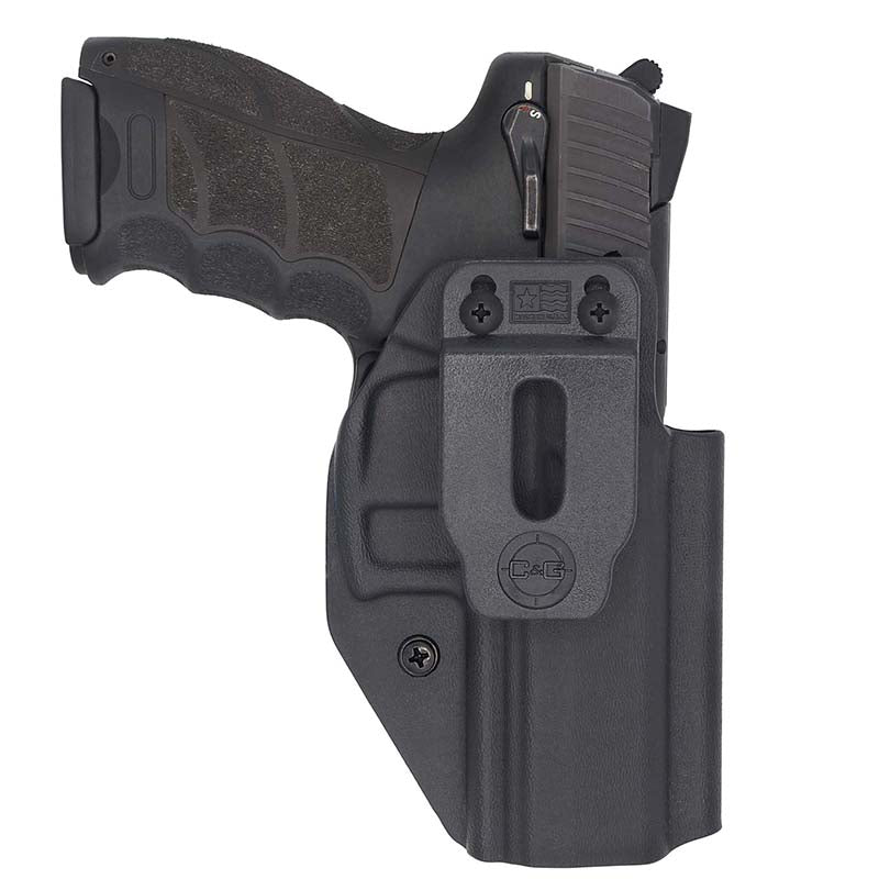 C&G Holsters Covert IWB Black Kydex Holster for H&K P30 Right Hand