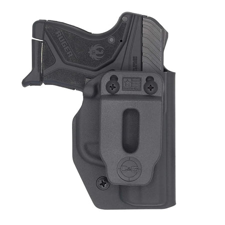 C&G Holsters Covert IWB Black Kydex Holster for Ruger LCP II Right Hand