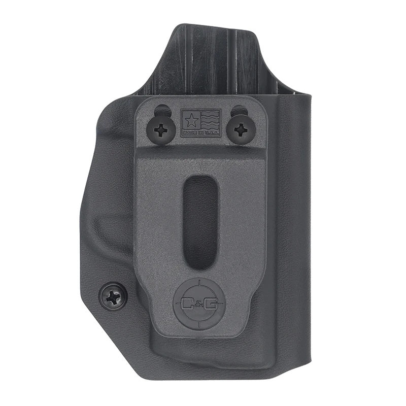 C&G Holsters Covert IWB Black Kydex Holster for S&W Bodyguard 380 Right Hand