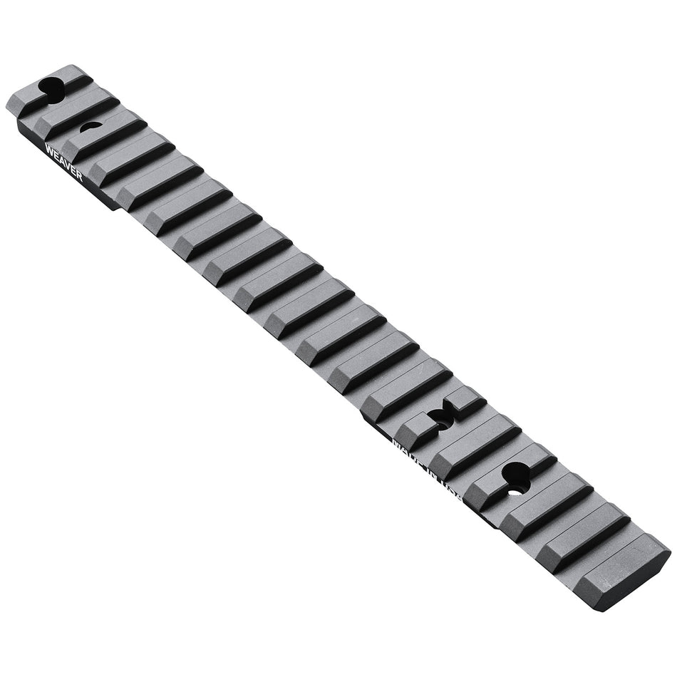 Weaver 99502 Tactical Multi-Slot Extended Base Black Aluminum Remington 700/Howa 1500 Long Action 20 MOA