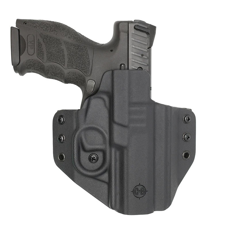 C&G Covert OWB Kydex Holster for H&K VP9/40 Right Hand Black