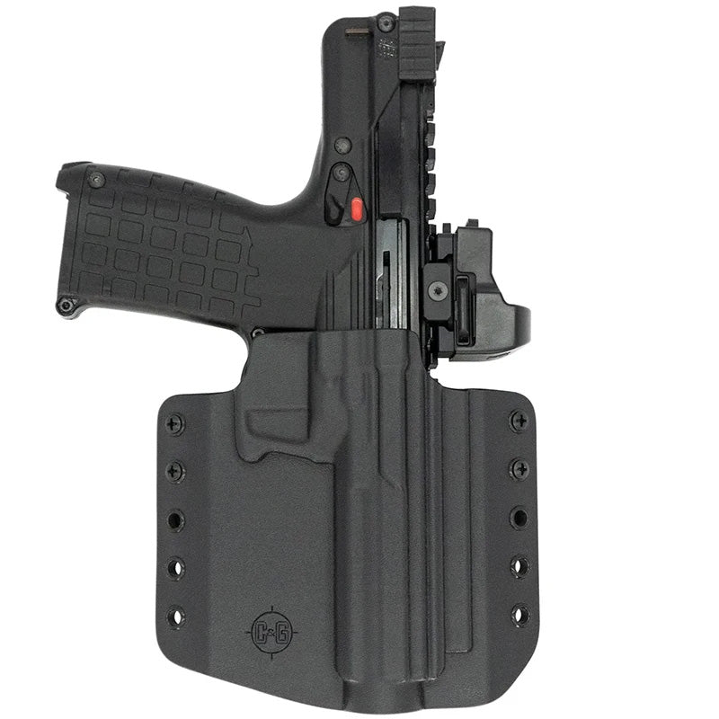 C&G Covert OWB Kydex Holster for KelTec CP33 Right Hand Black
